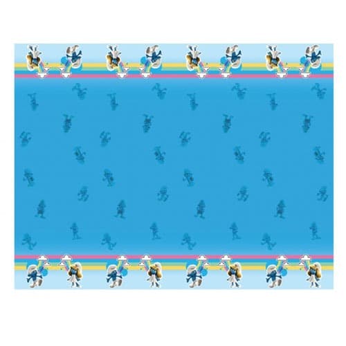 Smurf Table Cover x1 - Click Image to Close