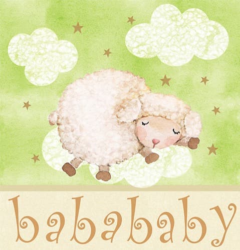Ba Ba Baby Plastic Tablecover x1 - Click Image to Close