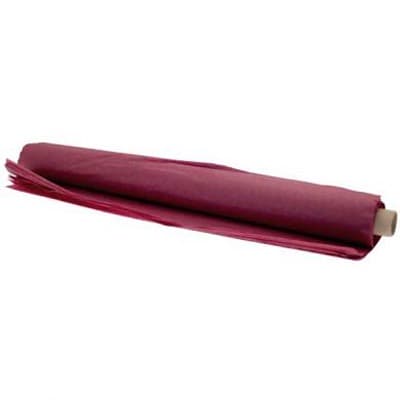 Burgundy Tissue Roll - Click Image to Close