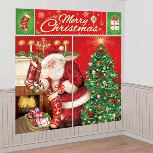 Magical Christmas Scene Setter Decorating Kit - Click Image to Close