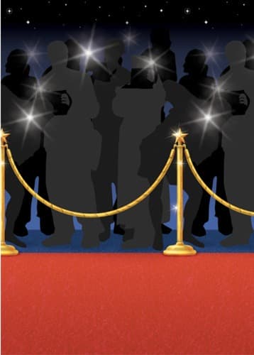 Hollywood Red Carpet Room Scene Setter - Click Image to Close