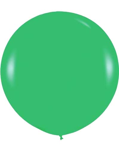 Metallic Apple Green Giant Latex Balloons