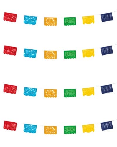Multicoloured Fiesta Bunting - Click Image to Close