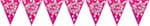 Happy Birthday Pink Sparkle Bunting