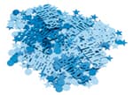 Happy Birthday Blue Sparkle Confetti x1
