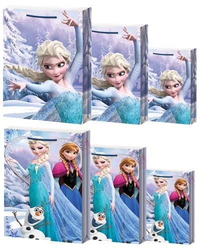 Frozen Christmas Gift Bags - Click Image to Close