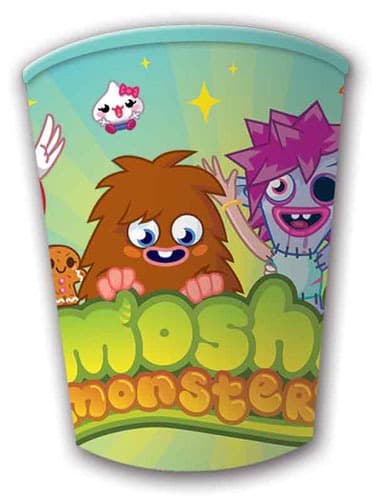 Moshi Monster Cups x 8 - Click Image to Close