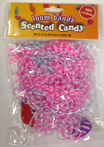 Scented Candy Crush And Sweet Loom Bands With Charms - Click Image to Close