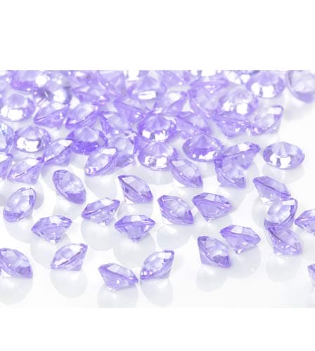 Lilac Tiny Table Diamantes 30g - Click Image to Close