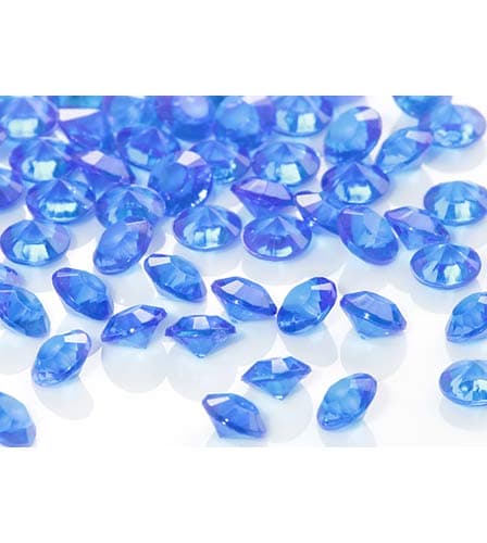 Royal Blue Tiny Table Diamantes 30g - Click Image to Close