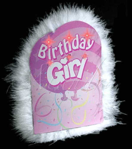 Birthday Girl Table Sign - Click Image to Close