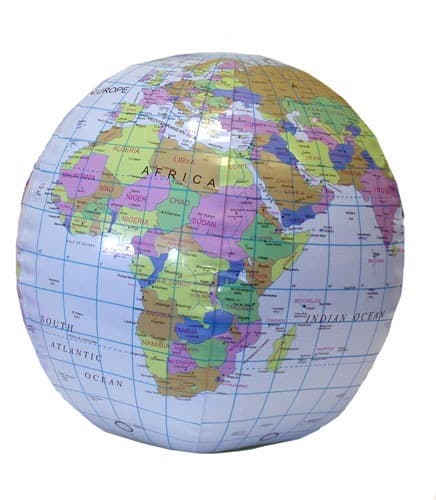 Inflatable Globe - Click Image to Close