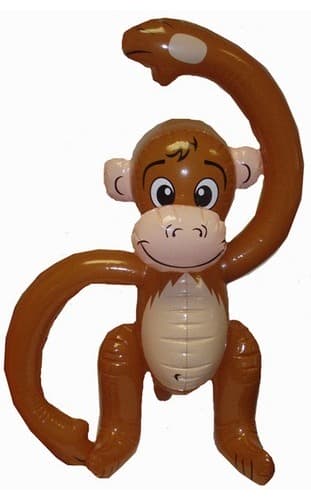 Inflatable Monkey - Click Image to Close