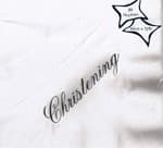 Large Christening Foil Printed Napkins x 15 - Click Image to Close