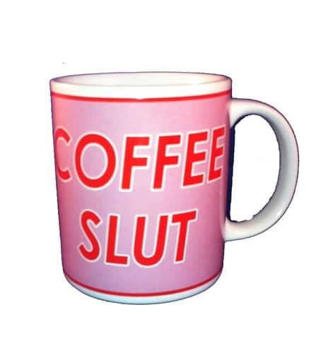 Coffee Slut Office Mug - Click Image to Close
