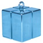 Qualatex Pearl Light Blue Gift Box Balloon Weight