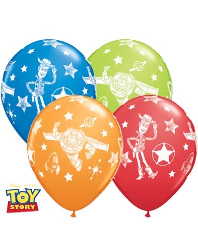 11" Disney Toy Story Stars Latex Balloons 25pk - Click Image to Close