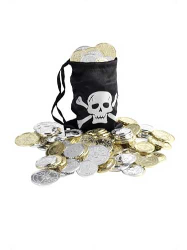 Pirate Coin Bag - Click Image to Close