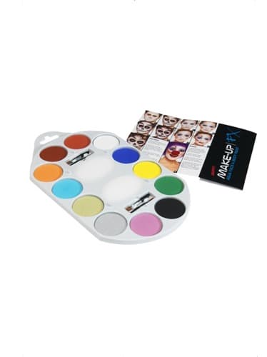 12 Colour Face and Body Paint Kit - Click Image to Close