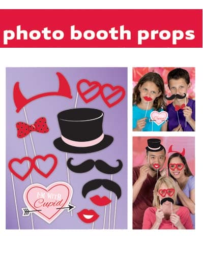 Valentines Day Photo Booth Props - Click Image to Close