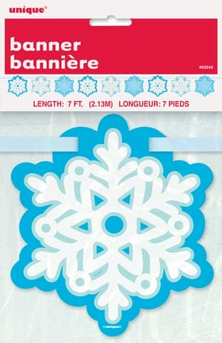 Snowflakes Cut Out Banner - Click Image to Close
