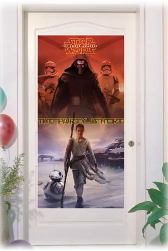 Star Wars The Force Awakens Door Banner - Click Image to Close