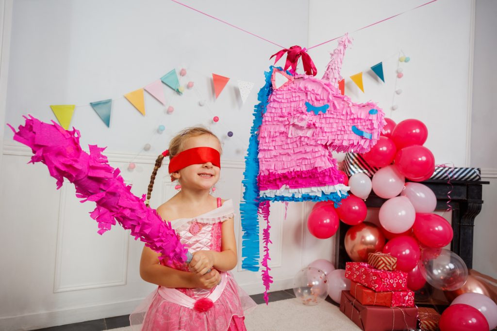 Unicorn themed kids birthday party ideas