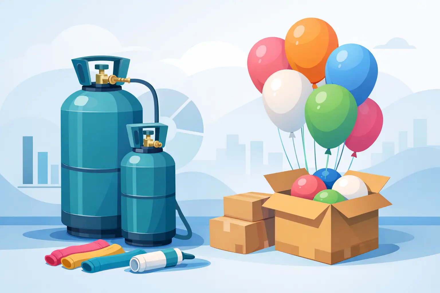 Helium Gas for Balloons Wholesale Buying Guide