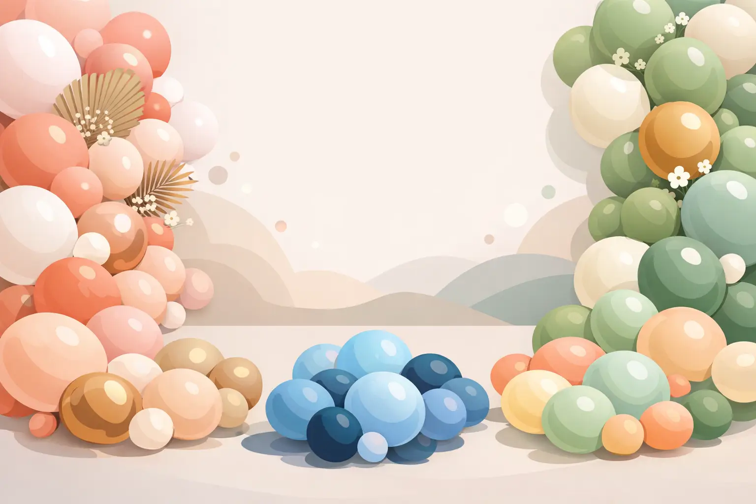 Best Balloons for Organic Garlands