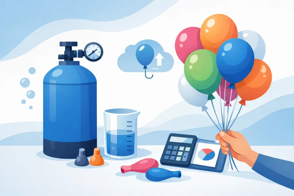 How Much Helium for Balloons?