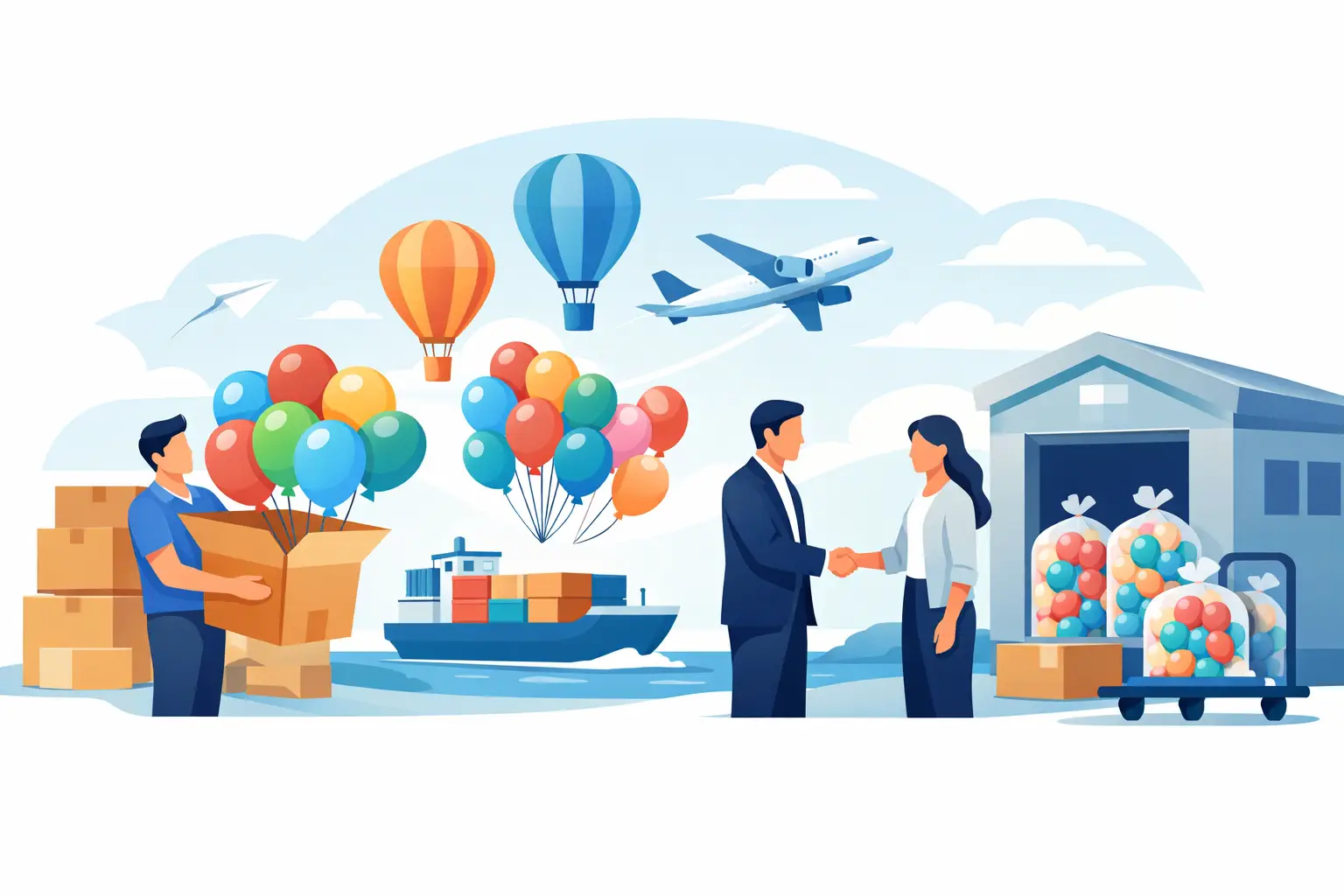Trade Balloons Wholesale for UK Buyers