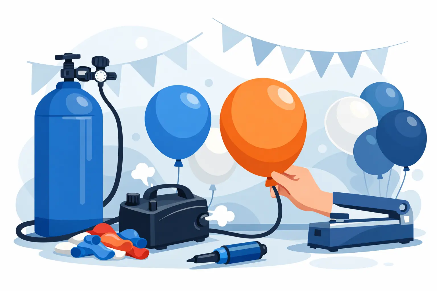 Balloon Inflation Guide for Trade Use
