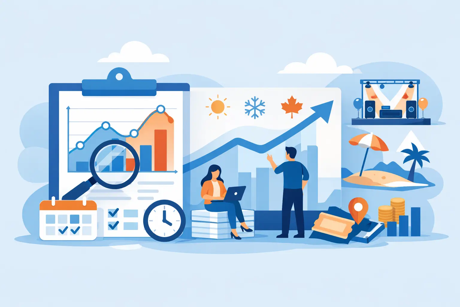 How to Forecast Seasonal Demand for Events