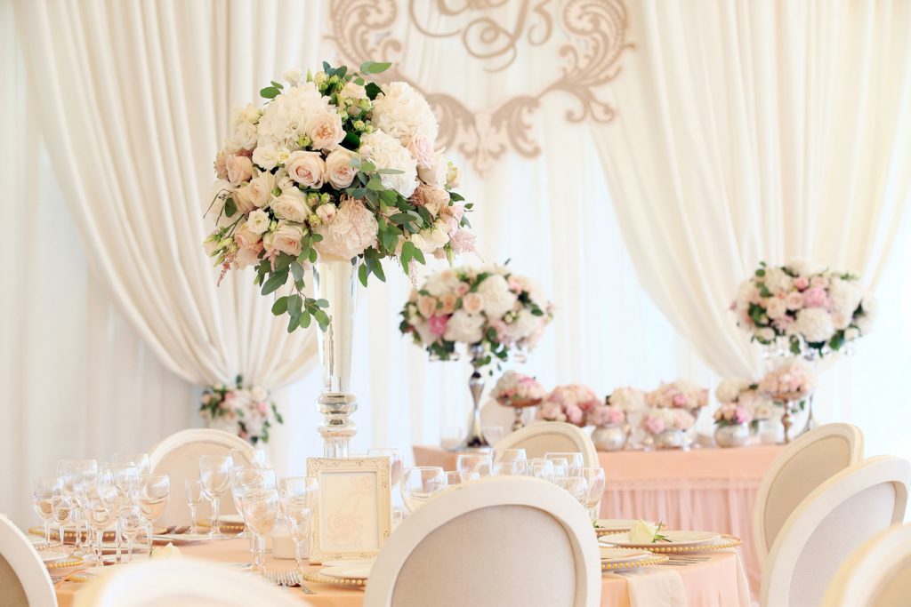 Wedding table decorations