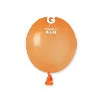 5" Orange Latex Balloons 50pk