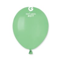 5" Pastel Mint Green Latex Balloons 100pk