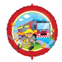 18" Fire Fighters Foil Balloons