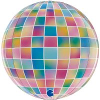 15" Disco Ball Globe Foil Balloons