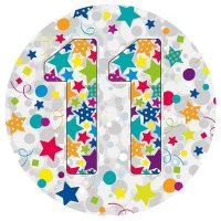 11 Today Party Badge