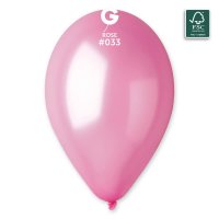 12" Metallic Rose Latex Balloons 50pk