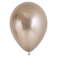 5" Reflex Champagne Latex Balloons 50pk
