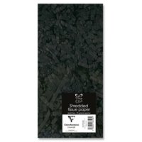 Black Shredded Tissue Paper