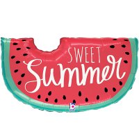 (image for) Sumer Watermelon Supershape Balloons