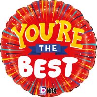 18" You're The Best Foil Balloons