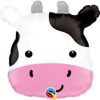 14" Cute Holstein Cow Air Fill Balloons