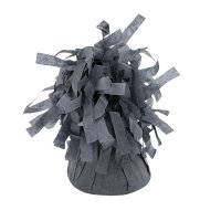Charcoal Grey Tissue Fringed Weights 5.3oz