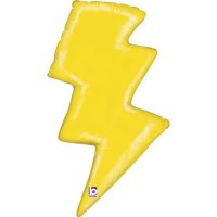 36" Lightning Bolt Foil Balloons