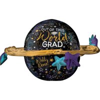 Out Of This World Grad Supershape Foil Balloons