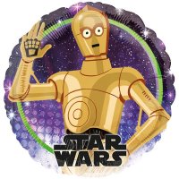 18" Star Wars C-3PO Foil Balloons