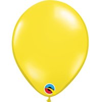 5" Citrine Yellow Latex Balloons 100pk